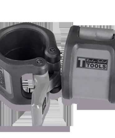 Body-Solid Lock-Jaw Hex Barbell Collar Pair