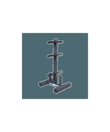 BODY-SOLID OLYMPIC PLATE TREE & BAR HOLDER | WT46