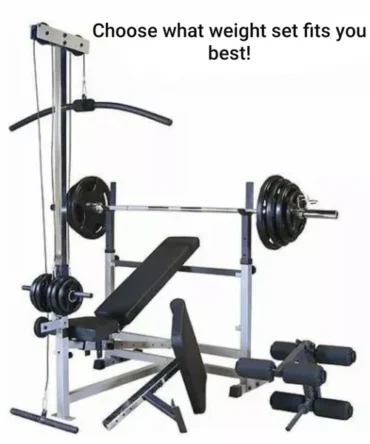 Body-Solid Powercenter Combo Bench Packages | GDIB46LP4