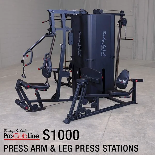 Body-Solid Pro Club line S1000 Four-Stack Gym-NEW IN BOX . Call For Lowest Price In the USA