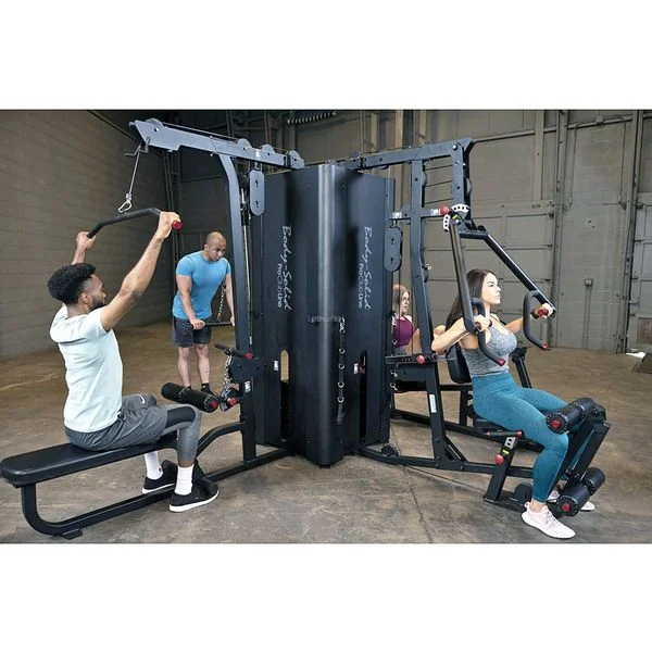 Body-Solid Pro Clubline S1000 Four Stack Gym Full Commercial | S1000