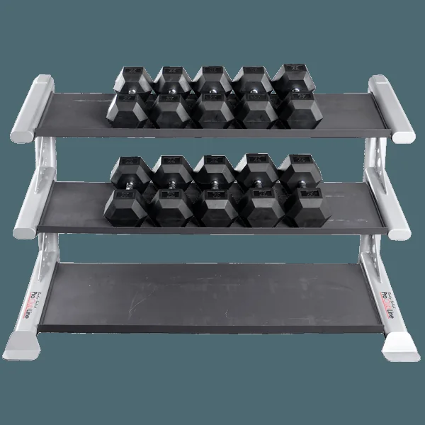 Body-Solid Rubber Hex Dumbbell Sets | SDR
