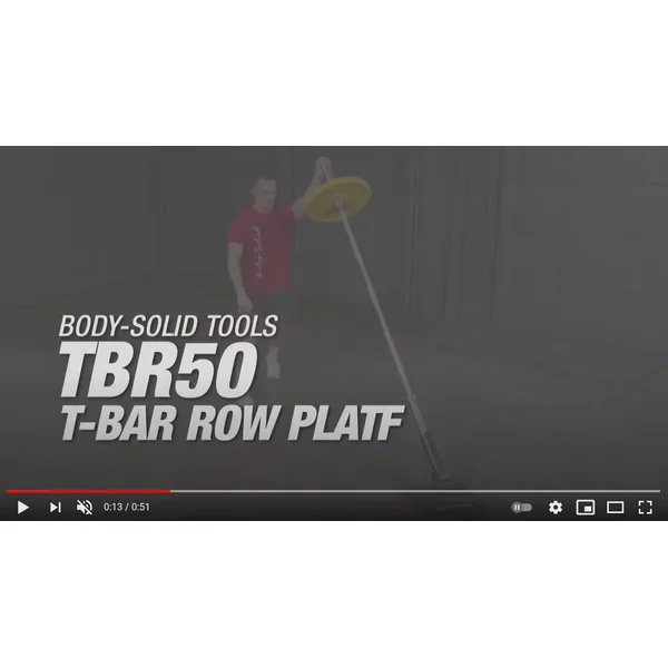Body-Solid T-Bar Row Platform / Landmine Base