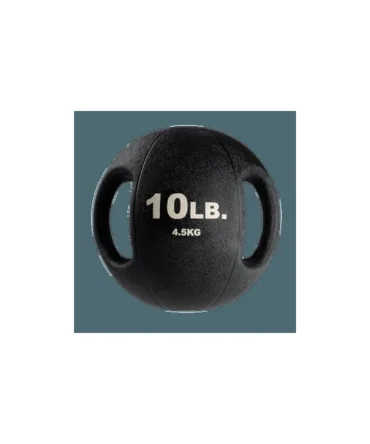 Body-Solid Tools 10lb. Dual Grip Medicine Ball | BSTDMB10