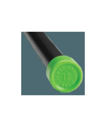 BODY-SOLID TOOLS 12lbs GREEN FITNESS BARS | BSTFB12