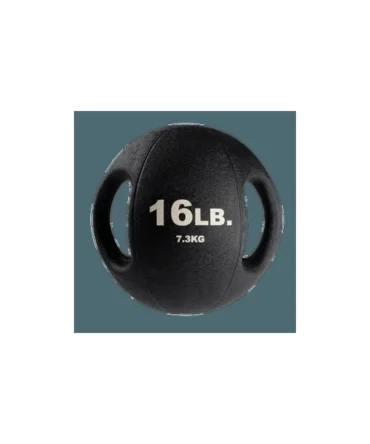 Body-Solid Tools 16lb. Dual Grip Medicine Ball | BSTDMB16