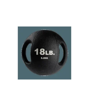 Body-Solid Tools 18lb. Dual Grip Medicine Ball | BSTDMB18