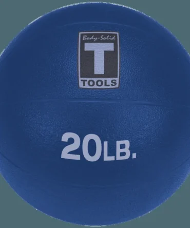 Body-Solid Tools 20lb. Medicine Ball – Blue | BSTMB20