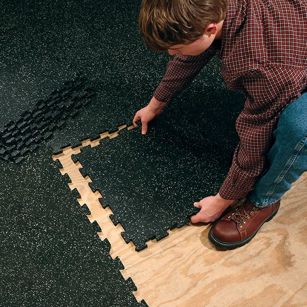 Body-Solid Tools Speckled Puzzle Mats