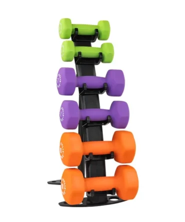 Body-Solid Vinyl Dumbbell Rack | GDR10B