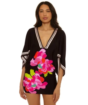 Bougainvillea Floral Tunic