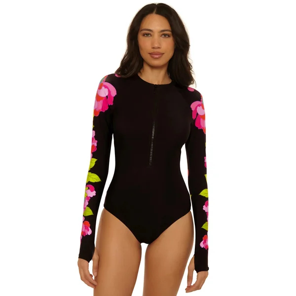 Bougainvillea One Piece Surfsuit