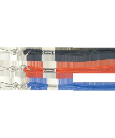 Braided Nylon Whistle Lanyard with Metal Clasp