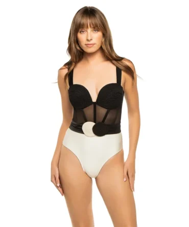 Braided One Piece Swimsuit