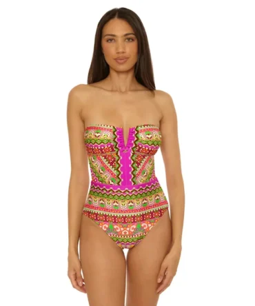 Brinley Bandeau One Piece Swimsuit