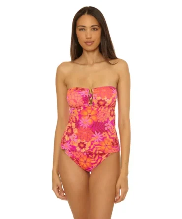 Brinley Bandeau Tankini Top