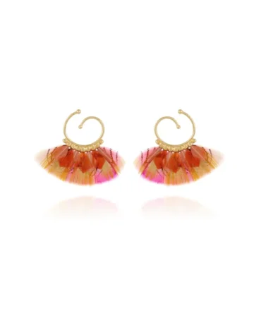 Buzios Feather Earrings