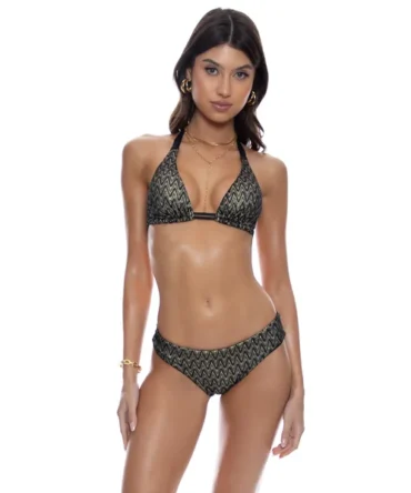 Buzzing Halter Bikini Top