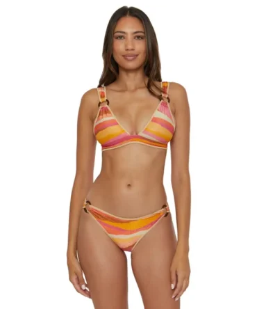 Callie Banded Triangle Bikini Top