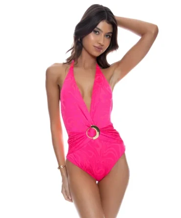 Candy Coated One Piece Swimsuit