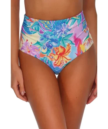 Capri High Waist Bikini Bottom