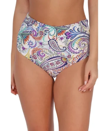 Capri High Waist Bikini Bottom