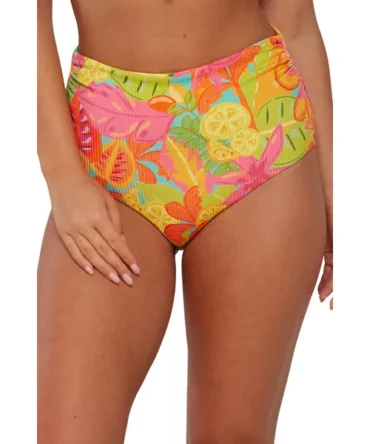 Capri High Waist Bikini Bottom
