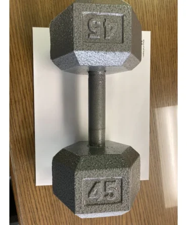 Cast Iron Hex Dumbbell – Factory Seconds