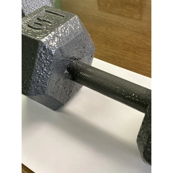 Cast Iron Hex Dumbbell – Factory Seconds