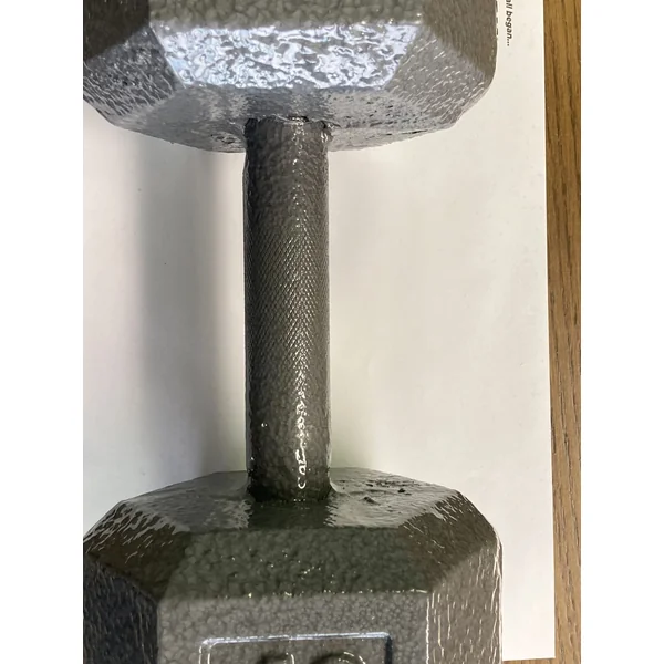 Cast Iron Hex Dumbbell – Factory Seconds
