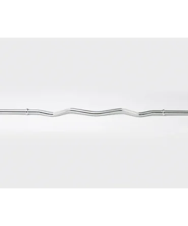 Chrome Curl Bar w/ Fixed Inner Collars