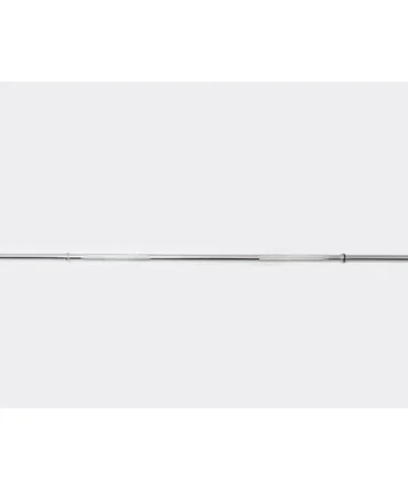 Chrome Deluxe Weight Bar w/ Fixed Inner Collars