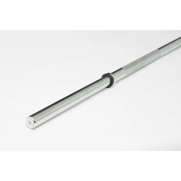 Chrome Deluxe Weight Bar w/ Fixed Inner Collars