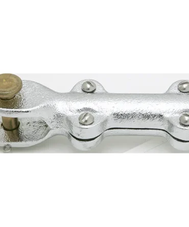 Chrome Plated Bronze Bull Dog Swimming Pool Rope Clamp