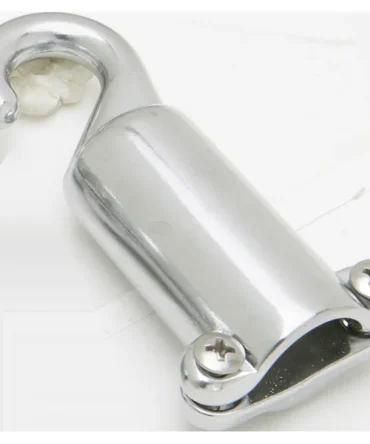 Chrome Plated Bronze Cleat Style Rope Hook – 0.75 inch Pool Rope