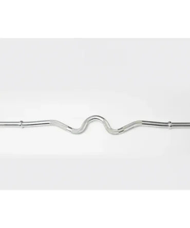 Chrome Super Curl Bar w/ Fixed Inner Collars