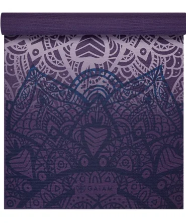 Classic Yoga Mat (4mm) - Purple Lattice