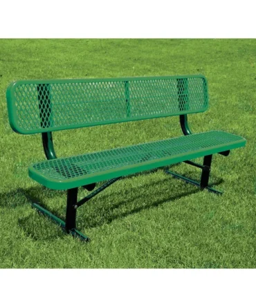 Coated-Steel Portable Benches