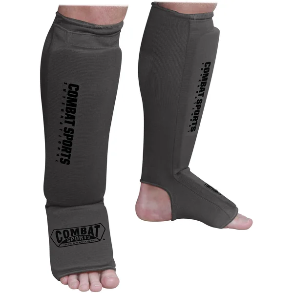 Combat Sports Washable MMA Elastic Cloth Shin & Instep Padded Guards