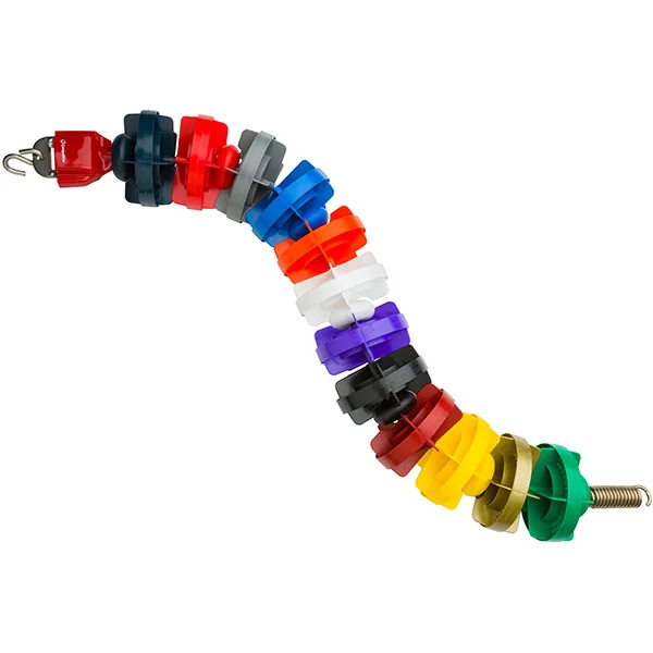 Competitor Gold Medal Racing Lane Lines – 6 inch 50m with disconnects – creates one 75 ft. and one 25m lines