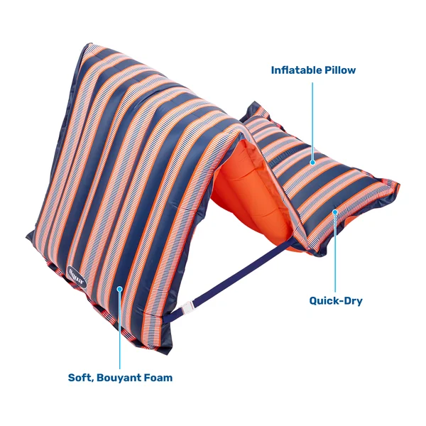 Convertible Dual Lounge Chair | Large Inflatable Pool Float