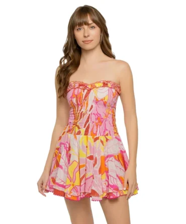Cory Strapless Mini Dress