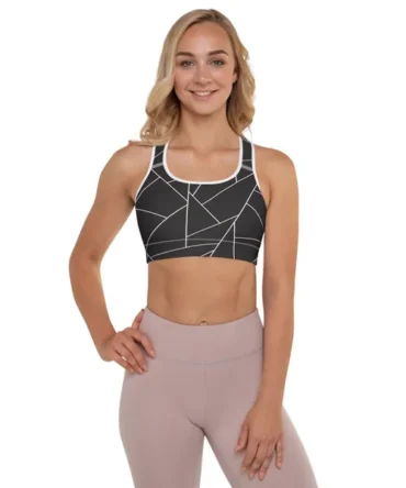 Cracked Sports Bra