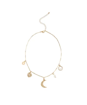 Cresent Charm Necklace