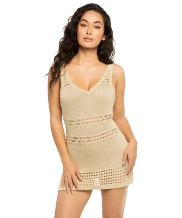 Crochet Mini Dress