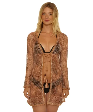 Crochet Short Kimono