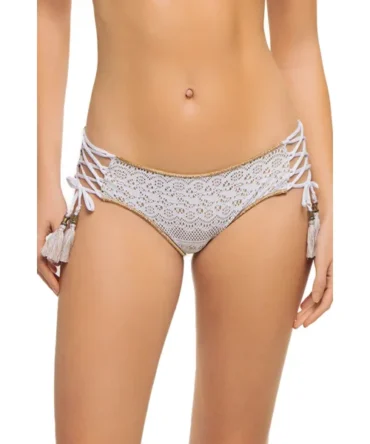 Crochet Tie Side Hipster Bikini Bottom