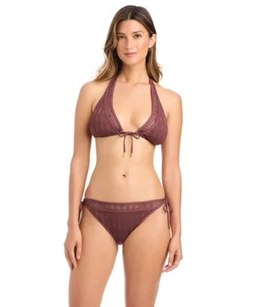 Crochet Triangle Bikini Top