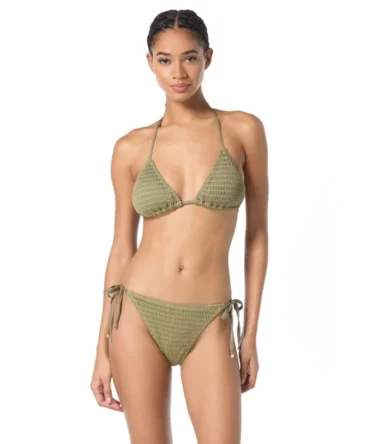 Crochet Triangle Bikini Top