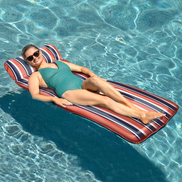 Deluxe 3-in-1 Fold & Go Float, Mat, and Lounge | Multipurpose Pool Float